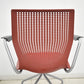 【中古】Knoll　マルチジェネレーション　固定肘　キャスター付　レッド　2026031402【中古オフィス家具】