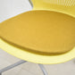 【中古】Knoll　マルチジェネレーション　固定肘　キャスター付　イエロー　2026031404【中古オフィス家具】