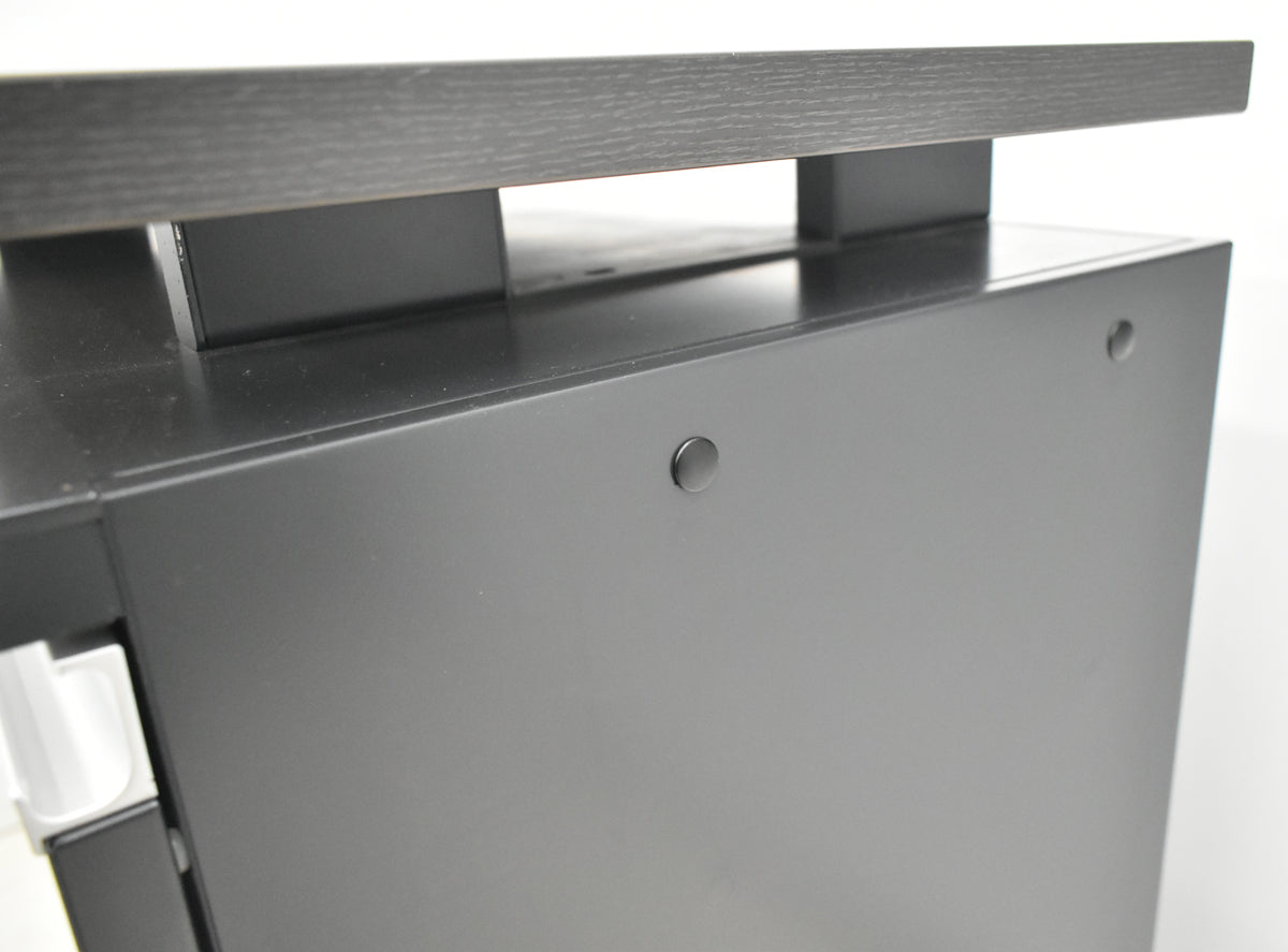 【中古】コクヨ　SAIBI　２段キャビネット　デスクサイド　天板付　幅800　2026031406【中古オフィス家具】