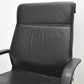 【中古】ウィルクハーン　FSライン　ハイバック　固定肘　革張り　ブラック　2026032303【中古オフィス家具】