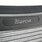 【中古】オカムラ　バロン　ハイバック　可動肘　シルバー脚　ブラック　2026032401【中古オフィス家具】