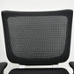 【中古】オカムラ　バロン　ローバック　可動肘　ポリッシュ　肘パッド新品交換済　ブラック　2026032403【中古オフィス家具】