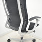 【中古】オカムラ　デューク　固定肘　ランバーサポート　シルバー脚　ブラック　2026033104【中古オフィス家具】