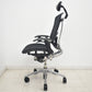 【中古】[難有]オカムラ　コンテッサ　ヘッドレスト　可動肘　ランバーサポート　ブラック　2026040101【中古オフィス家具】