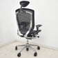 【中古】[難有]オカムラ　コンテッサ　ヘッドレスト　可動肘　ランバーサポート　ブラック　2026040101【中古オフィス家具】