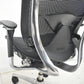 【中古】[難有]オカムラ　コンテッサ　ヘッドレスト　可動肘　ランバーサポート　ブラック　2026040101【中古オフィス家具】