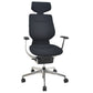 【中古】コクヨ　イング　バーチカルタイプ　ヘッドレスト　固定肘　ポリッシュ　ブラック　2026040102【中古オフィス家具】
