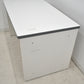 【中古】生興　NSカウンター　ローカウンター　ホワイト　幅1200　2026040107【中古オフィス家具】