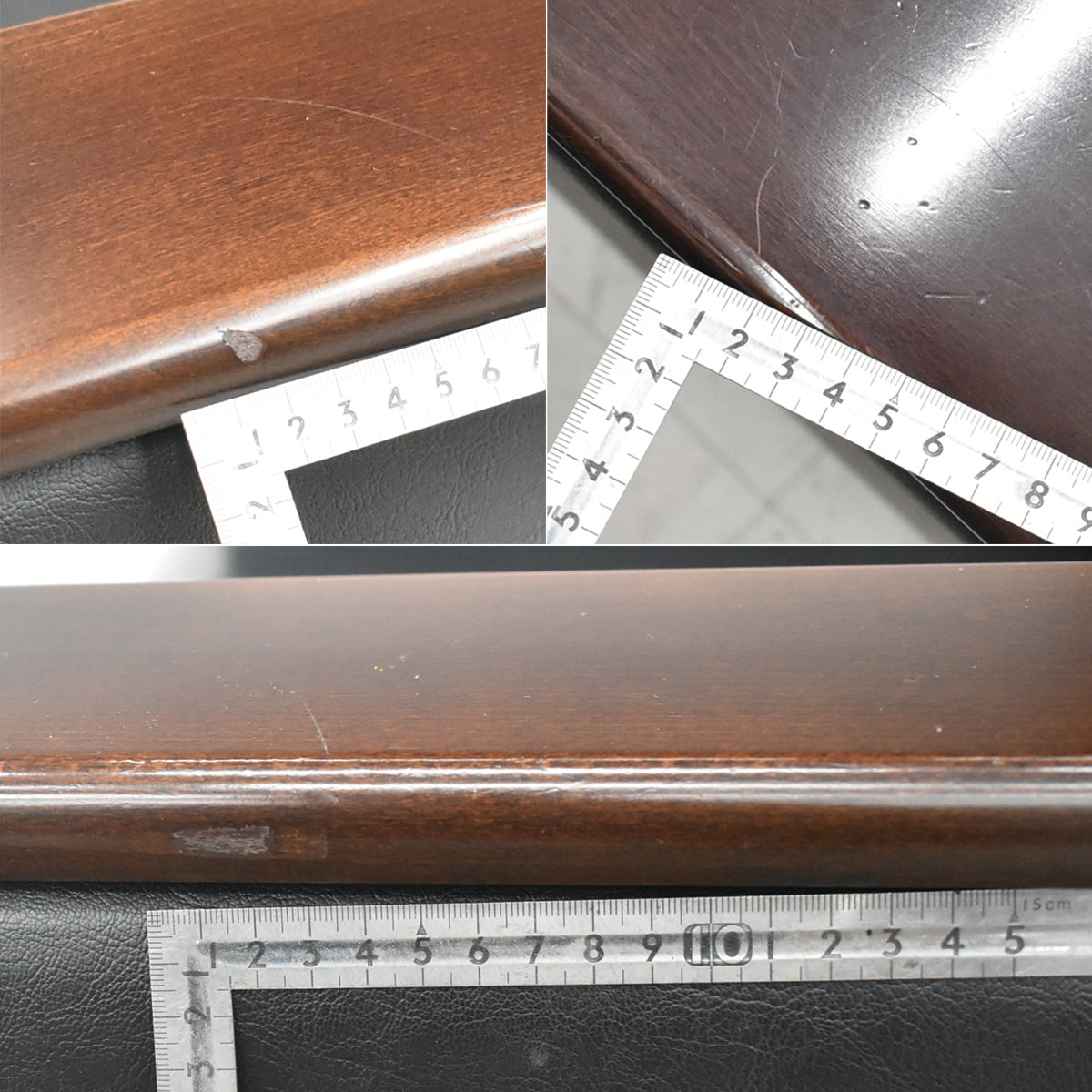 【中古】イトーキ＋ライオン事務器　L-671　応接６点セット　ブラック　幅1905　2026040601【中古オフィス家具】