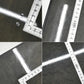 【中古】オカムラ　ニューフォーティ　高級応接８点セット　革張り　バーズアイメープル　幅1980　2026040603【中古オフィス家具】