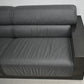【中古】オカムラ　ニューフォーティ　高級応接８点セット　革張り　バーズアイメープル　幅1980　2026040603【中古オフィス家具】