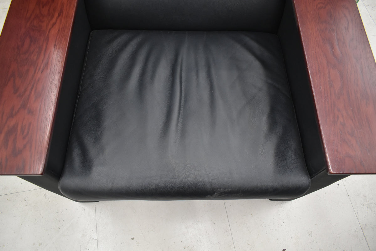 【中古】イトーキ　XBシリーズ　高級応接８点セット　総革張り　幅2025　2026040801【中古オフィス家具】