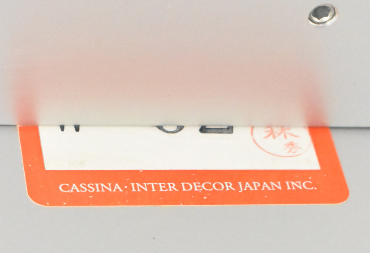 【中古】カッシーナ・イクスシー　エアフレーム　サイドローテーブル　幅625　2026041503【中古オフィス家具】