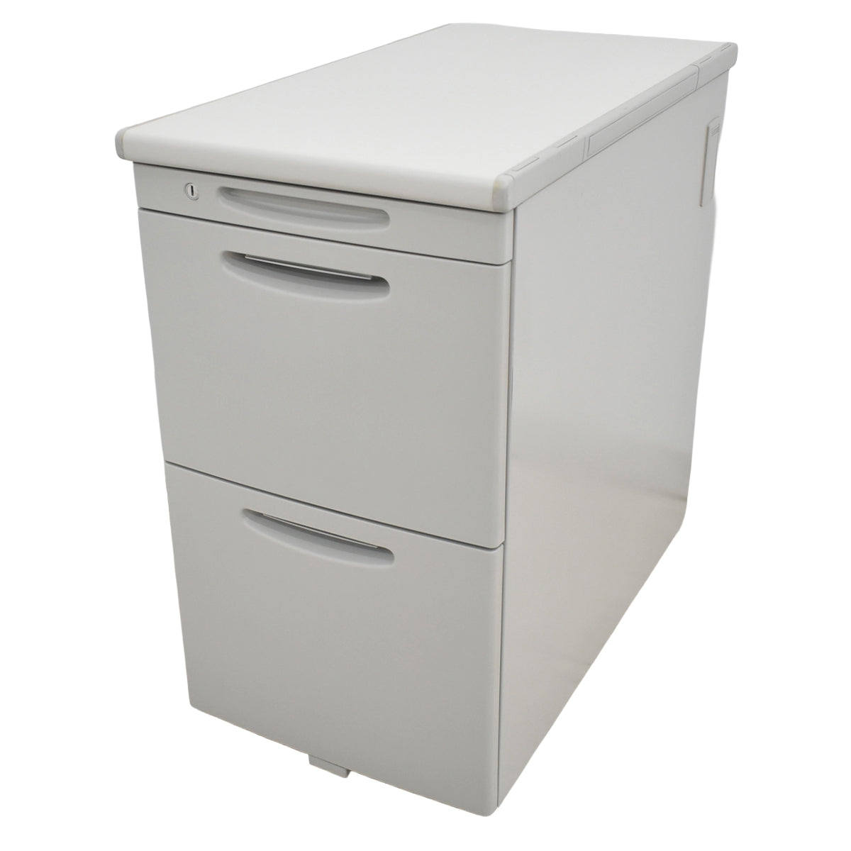【中古】オカムラ　SDスタンダード　脇机　幅400　2026041601【中古オフィス家具】
