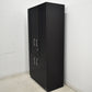【中古】オカムラ　グレースライン　役員用書棚　ガラス扉　2024年製　全高1800　2026041604【中古オフィス家具】