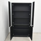 【中古】オカムラ　グレースライン　役員用書棚　ガラス扉　2024年製　全高1800　2026041604【中古オフィス家具】