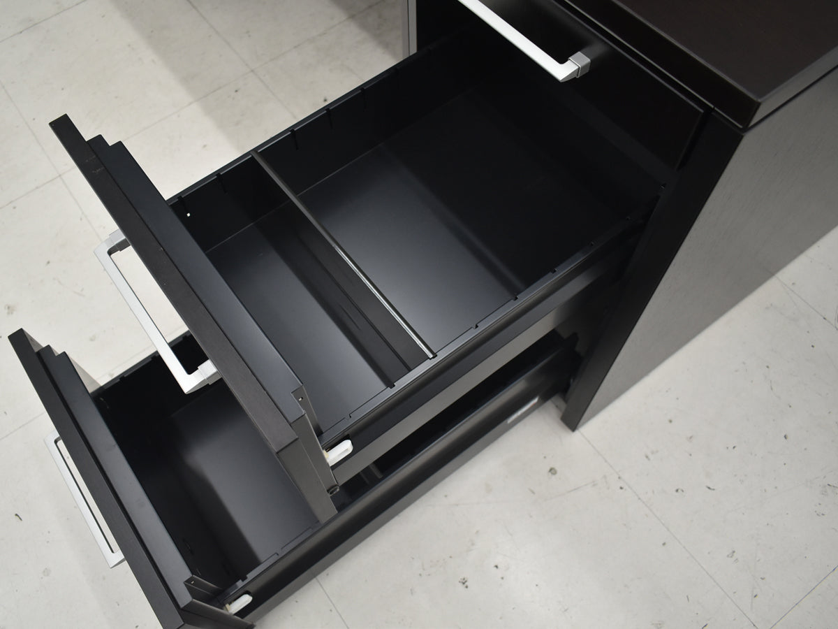 【中古】オカムラ　EX-39　高級役員用両袖デスク　幅1800　2026041701【中古オフィス家具】