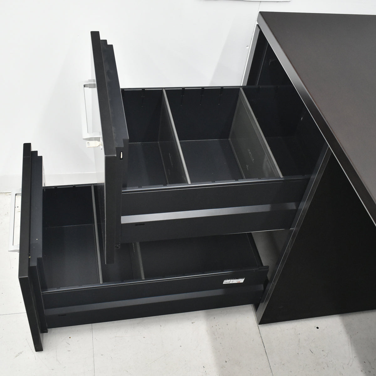 【中古】オカムラ　EX-39　高級役員用両袖デスク　幅1800　2026041701【中古オフィス家具】