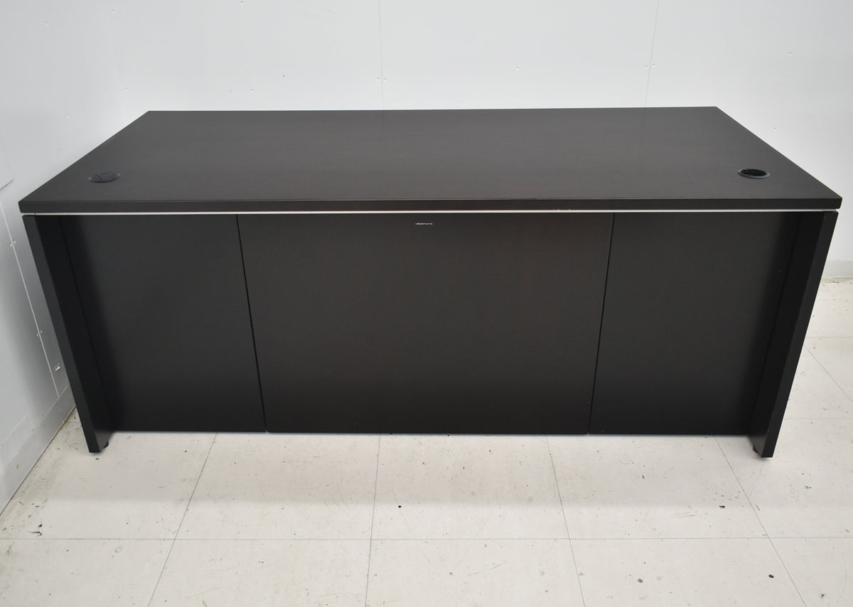 【中古】オカムラ　EX-39　高級役員用両袖デスク　幅1800　2026041701【中古オフィス家具】