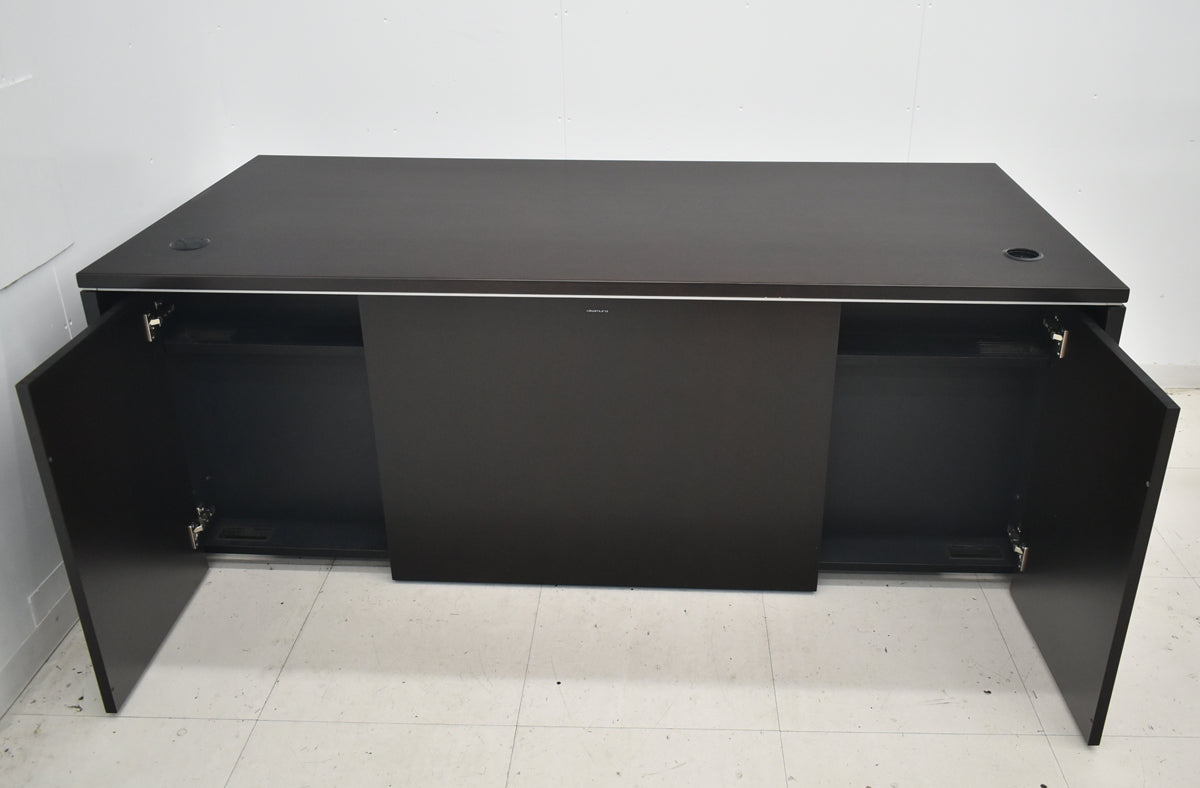 【中古】オカムラ　EX-39　高級役員用両袖デスク　幅1800　2026041701【中古オフィス家具】