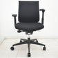 【中古】コクヨ　ウィザード３　可動肘　ランバーサポート　ローバック　ブラック　2026042001【中古オフィス家具】