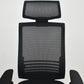 【中古】コクヨ　ベゼル　ヘッドレスト　可動肘　クランクスライドアーム　ポリッシュ　ウェブモーションサポート　ブラック　2026042003【中古オフィス家具】