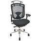 【中古】オカムラ　コンテッサ　可動肘　ランバーサポート　ハンガー　ポリッシュ　ブラック　2026042006【中古オフィス家具】