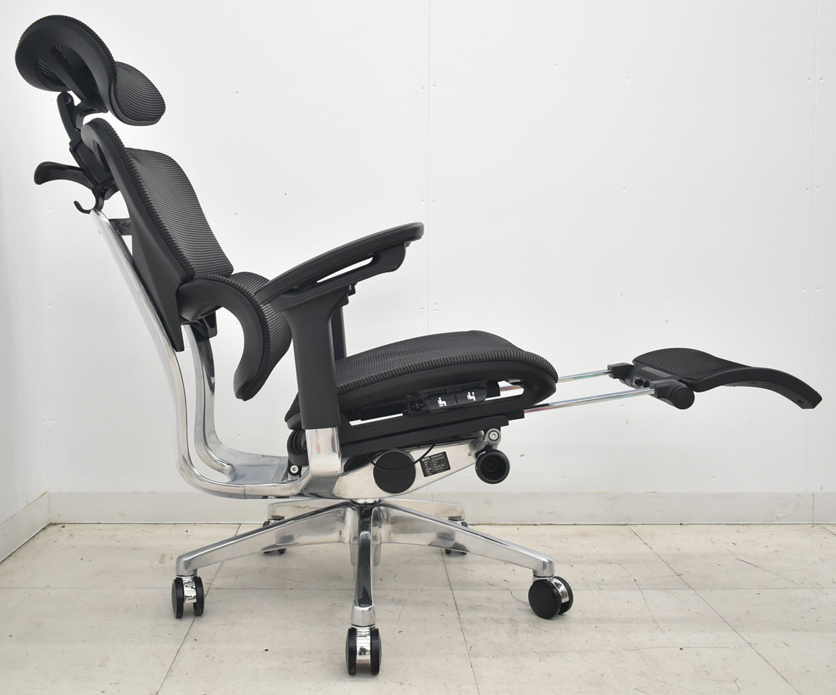 【中古】株式会社COFO（FOS）COFO Chair Premium 1　３Ｄヘッドレスト　３Ｄアームレスト　フットレスト　ウレタンキャスター　ポリッシュ　2026042101【中古オフィス家具】