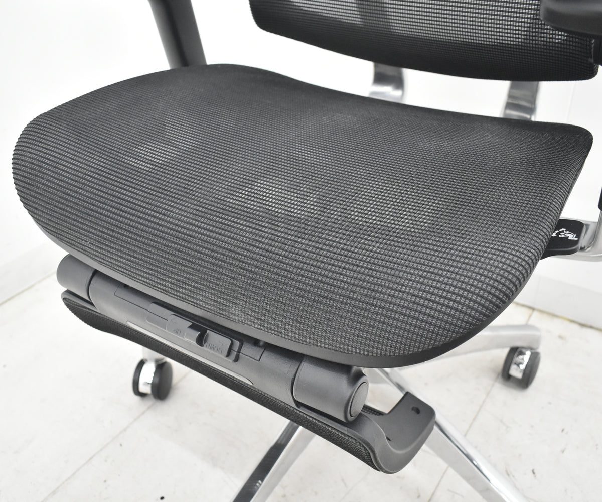 【中古】株式会社COFO（FOS）COFO Chair Premium 1　３Ｄヘッドレスト　３Ｄアームレスト　フットレスト　ウレタンキャスター　ポリッシュ　2026042101【中古オフィス家具】