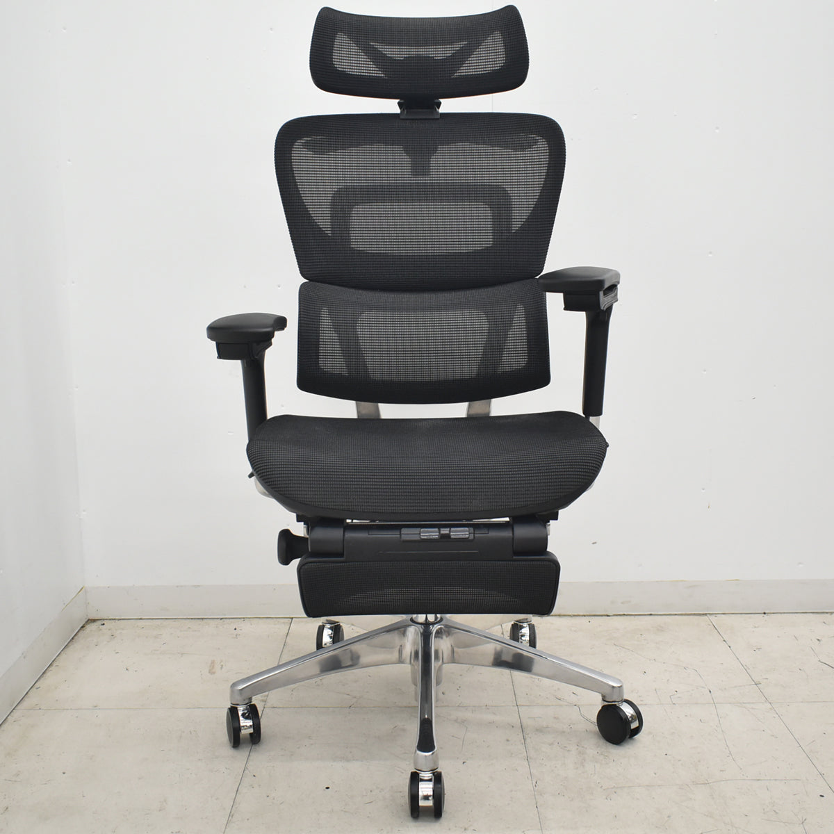 【中古】株式会社COFO（FOS）COFO Chair Premium 1　３Ｄヘッドレスト　３Ｄアームレスト　フットレスト　ウレタンキャスター　ポリッシュ　2026042101【中古オフィス家具】