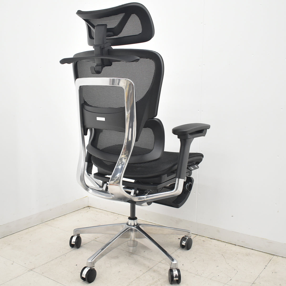 【中古】株式会社COFO（FOS）COFO Chair Premium 1　３Ｄヘッドレスト　３Ｄアームレスト　フットレスト　ウレタンキャスター　ポリッシュ　2026042101【中古オフィス家具】