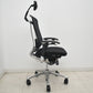 【中古】オカムラ　コンテッサ　ヘッドレスト　可動肘（肘パッド新品）ランバーサポート　ポリッシュ　ブラック　2026042104【中古オフィス家具】