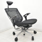 【中古】オカムラ　コンテッサ　ヘッドレスト　可動肘（肘パッド新品）ランバーサポート　ポリッシュ　ブラック　2026042104【中古オフィス家具】