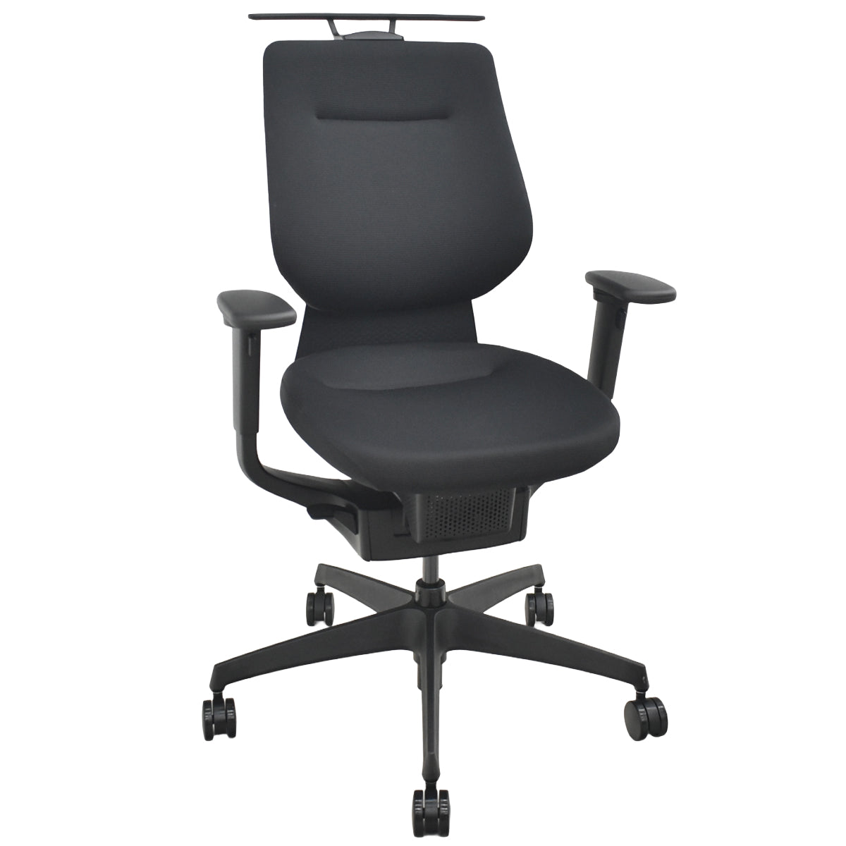 【中古】コクヨ　イング　バーチカルタイプ　可動肘　ハンガー　ブラック　2025年製　2026042205【中古オフィス家具】