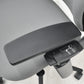 【中古】スチールケース　リープＶ２　APモデル　可動肘　ランバーサポート　グレー　2026042303【中古オフィス家具】
