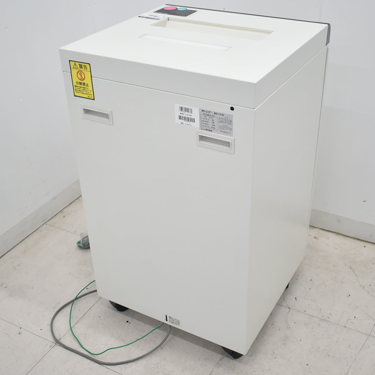 【中古】明光商会　MSシュレッダー　MSD-F31SF　幅500　2026042502【中古オフィス家具】
