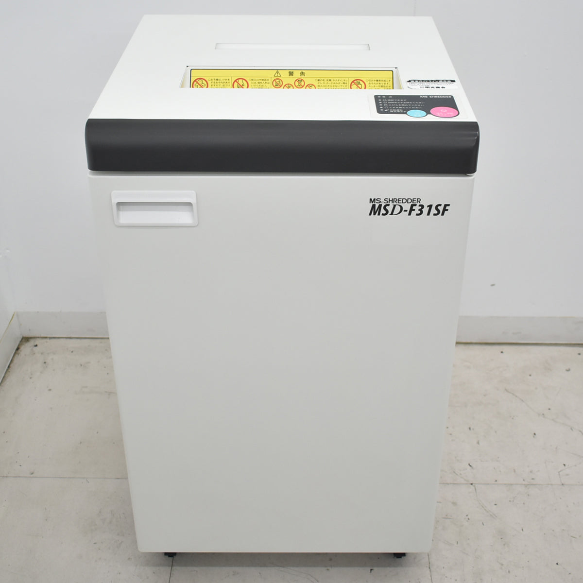 【中古】明光商会　MSシュレッダー　MSD-F31SF　幅500　2026042502【中古オフィス家具】