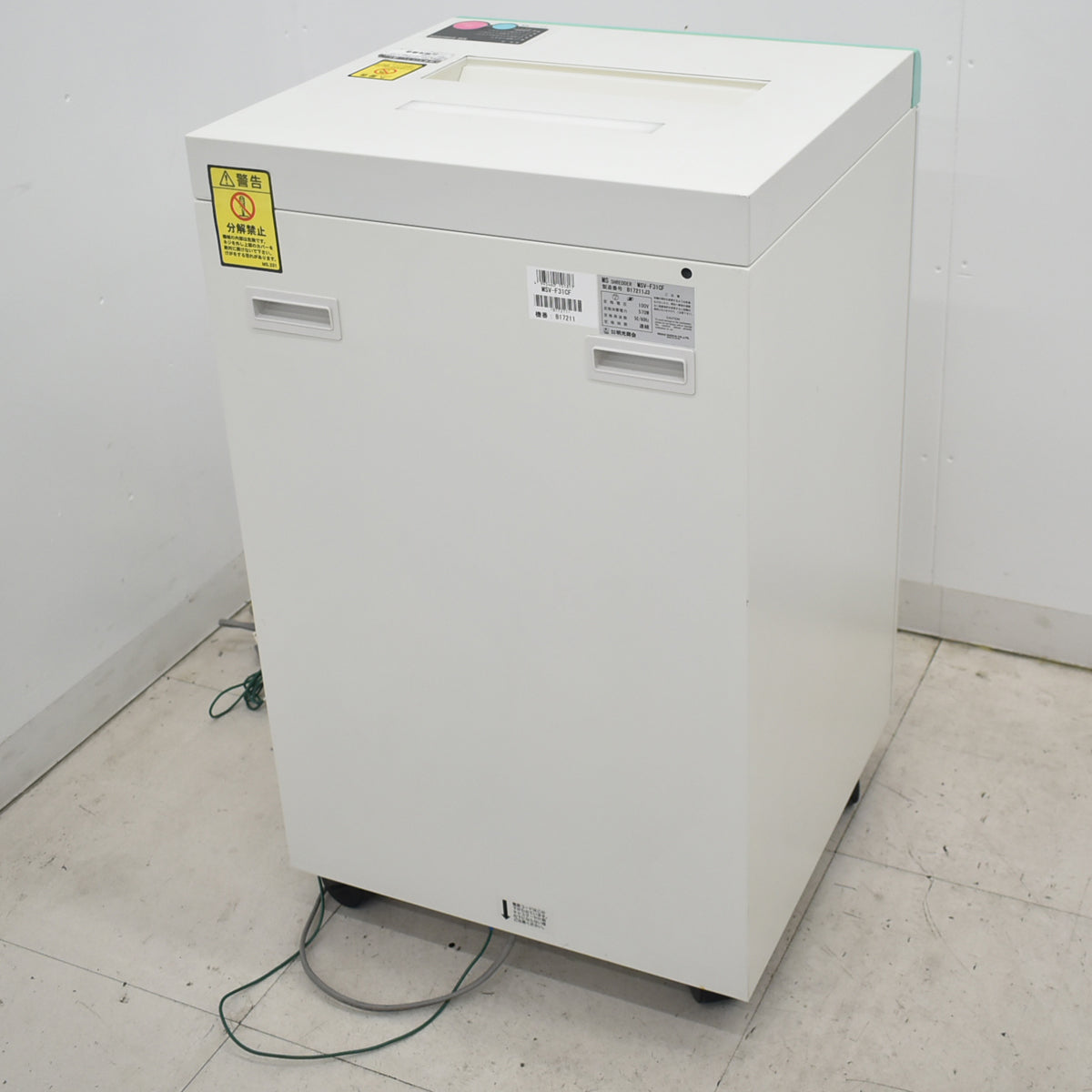 【中古】明光商会　MSシュレッダー　クロスカット　幅500　2026042503【中古オフィス家具】