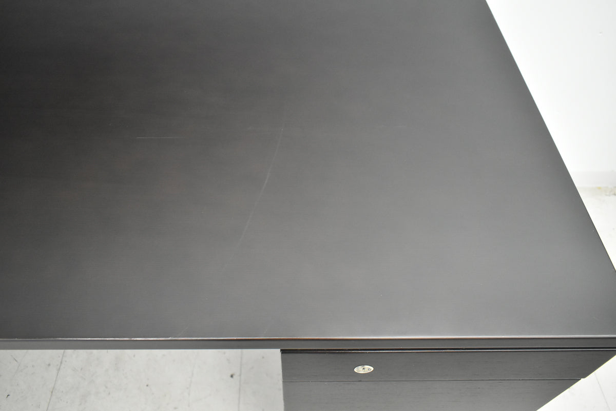 【中古】オカムラ　EX-37　役員用両袖デスク　幅1800　2026042704【中古オフィス家具】