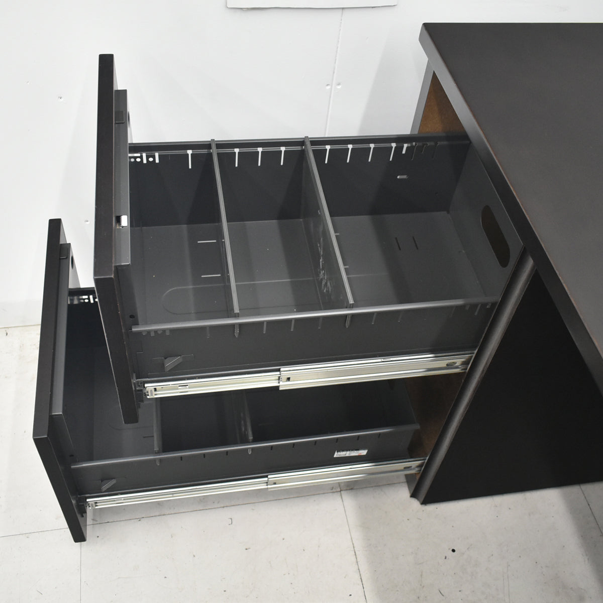 【中古】オカムラ　EX-37　役員用両袖デスク　幅1800　2026042704【中古オフィス家具】