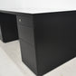 【中古】オカムラ　EX-37　役員用両袖デスク　幅1800　2026043001【中古オフィス家具】