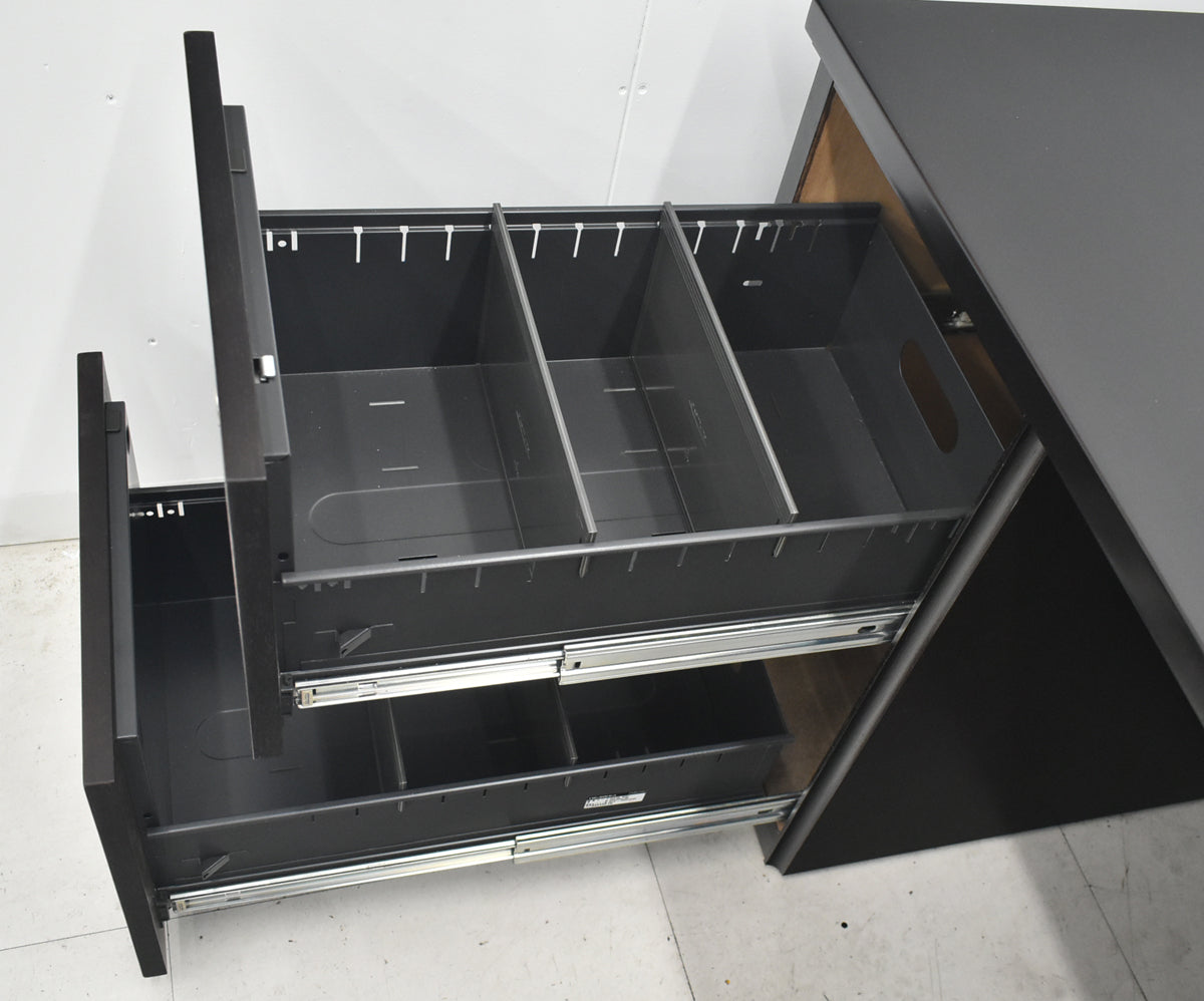 【中古】オカムラ　EX-37　役員用両袖デスク　幅1800　2026043001【中古オフィス家具】