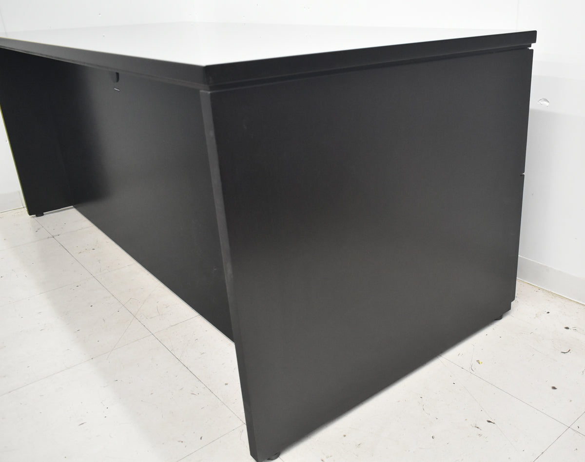 【中古】オカムラ　EX-37　役員用両袖デスク　幅1800　2026043001【中古オフィス家具】