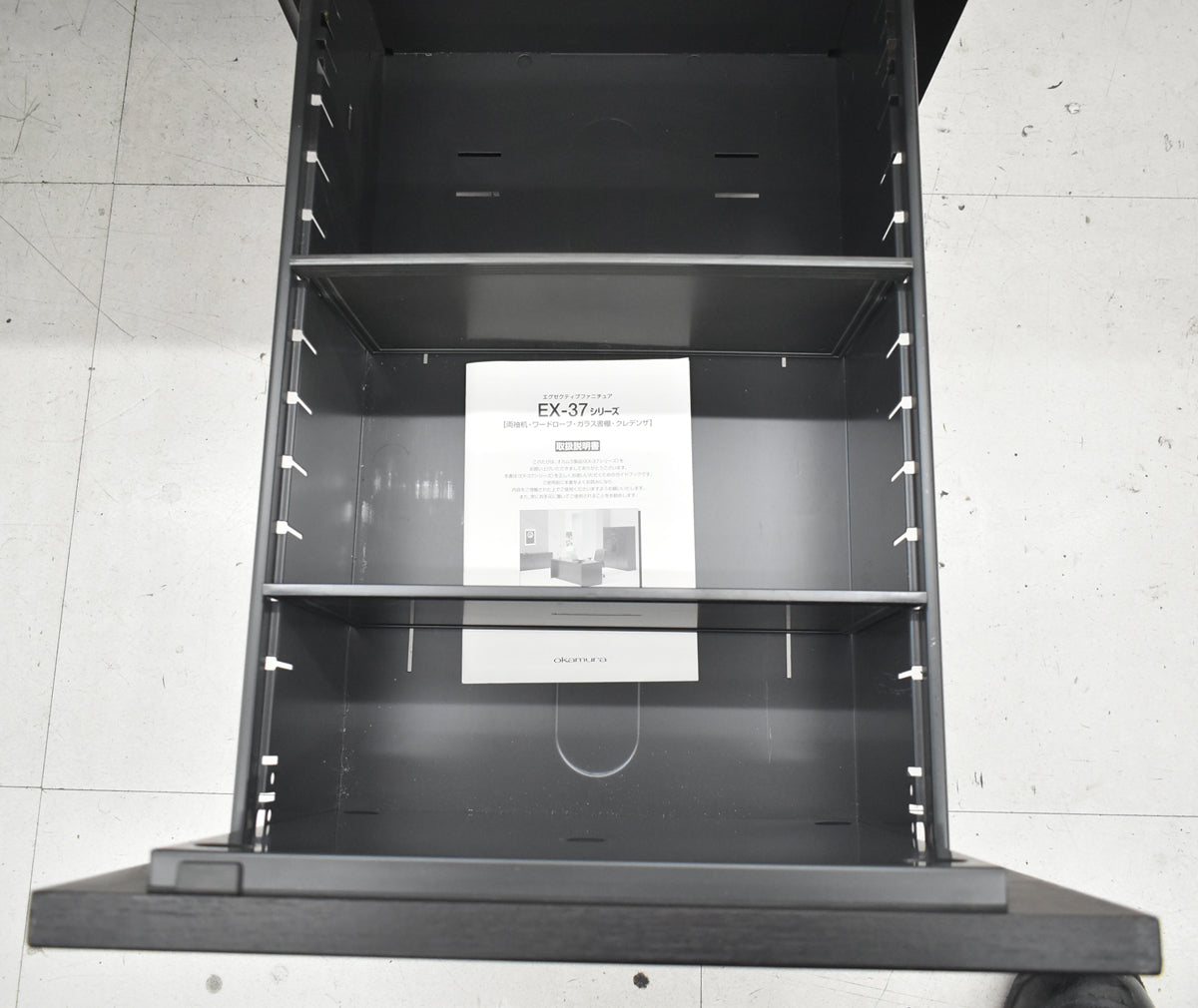 【中古】オカムラ　EX-37　役員用両袖デスク　幅1800　2026043002【中古オフィス家具】