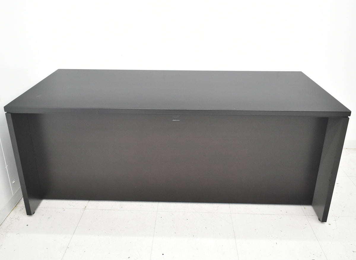 【中古】オカムラ　EX-37　役員用両袖デスク　幅1800　2026043002【中古オフィス家具】