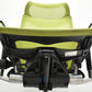 【中古】オカムラ　バロン　エクストラハイバック　可動肘　固定ヘッドレスト　ポリッシュ　ライムグリーン　2026051204【中古オフィス家具】