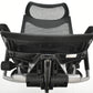 【中古】オカムラ　バロン　エクストラハイバック　可動肘　固定ヘッドレスト　シルバー脚　ブラック　2026051304【中古オフィス家具】