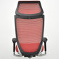 【中古】オカムラ　バロン　エクストラハイバック　可動肘　固定ヘッドレスト　シルバー脚　レッド　2026051402【中古オフィス家具】