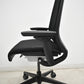 【中古】スチールケース　シンク　可動肘　ブラック　2026052001【中古オフィス家具】