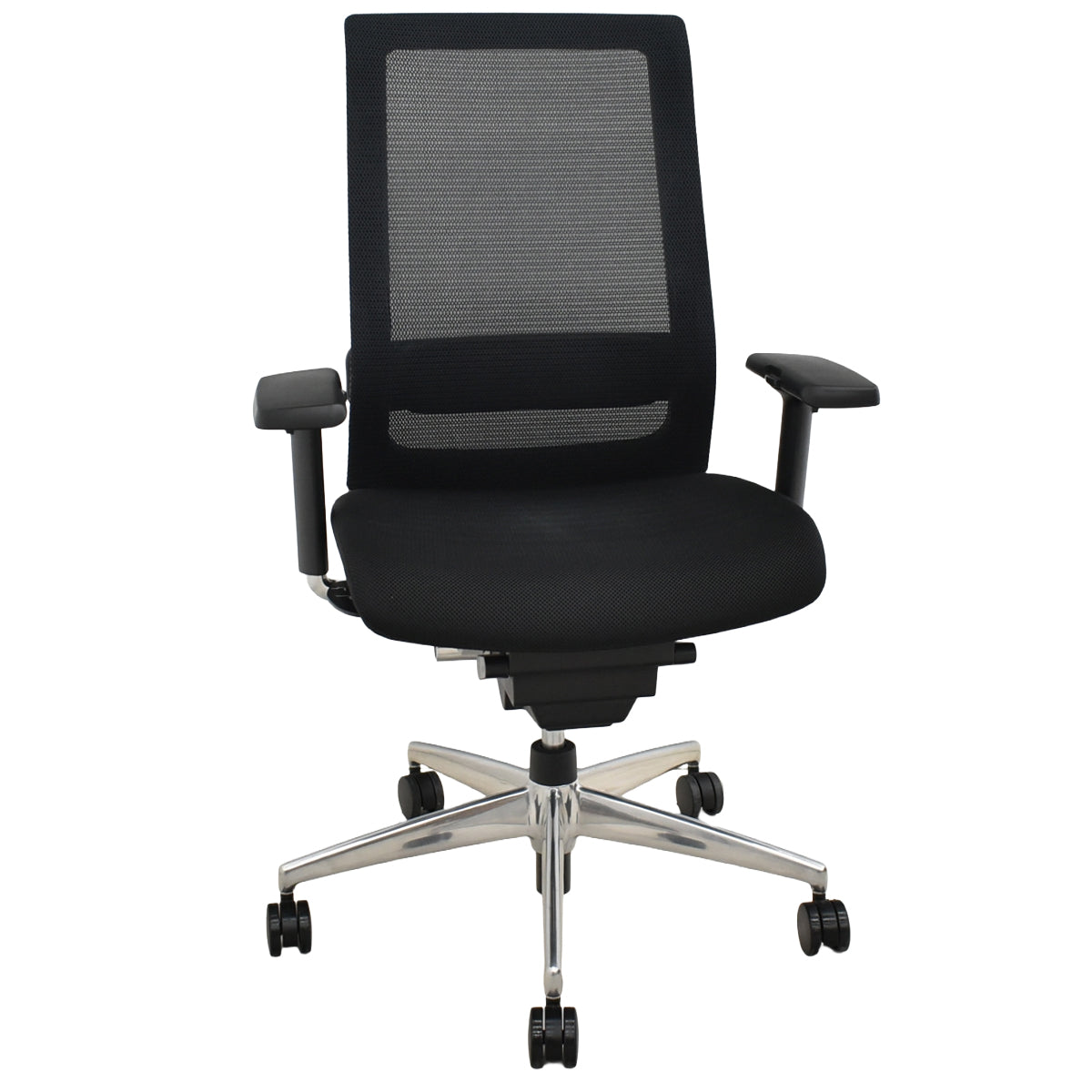 【中古】コクヨ　エアフォート　可動肘　エアランバーサポート　ポリッシュ　ブラック　2026052004【中古オフィス家具】
